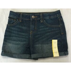 NWT CHEROKEE GIRLS JEANS SHORTS SIZE S 6-6X